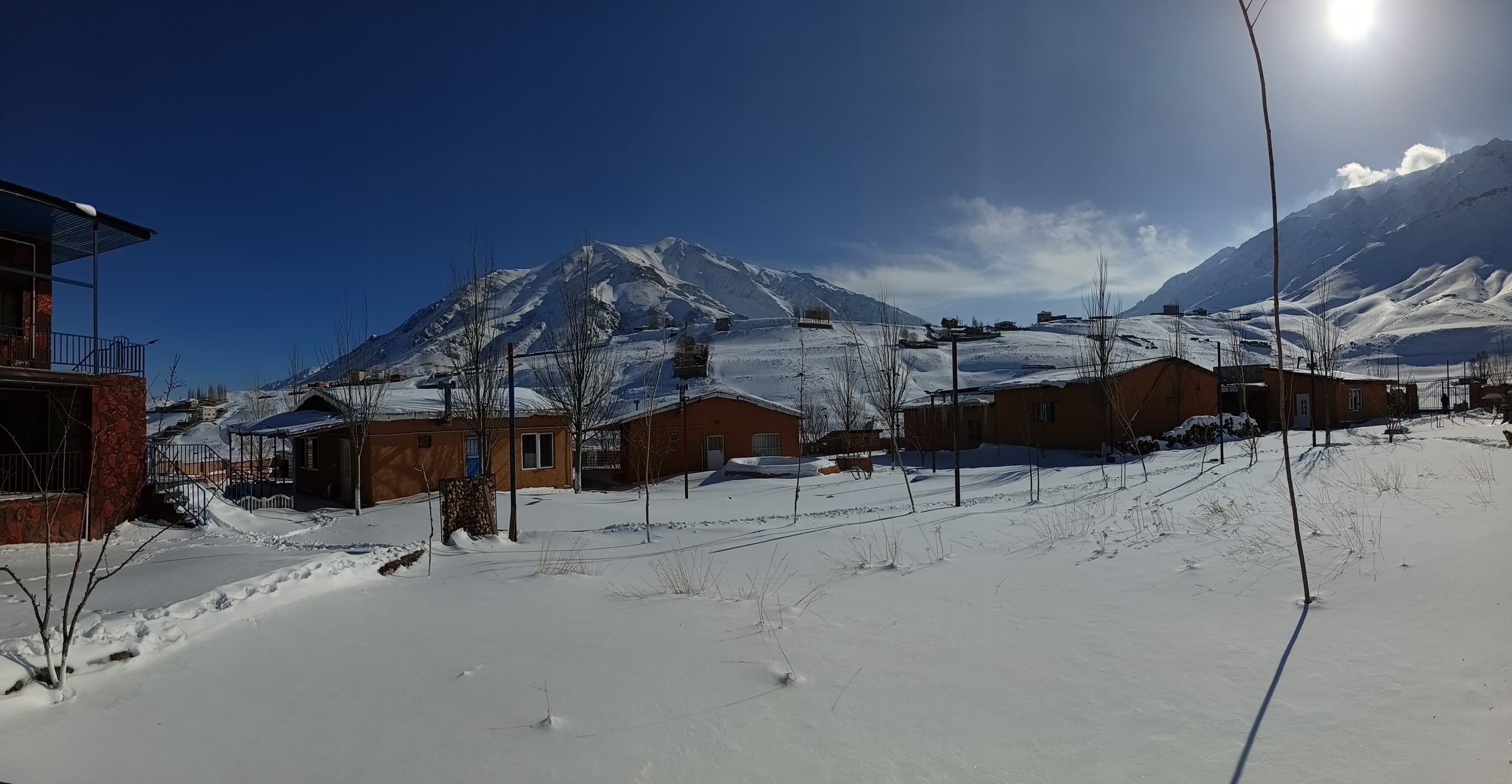 دهکده کاهگلی پلور در زمستان (12)